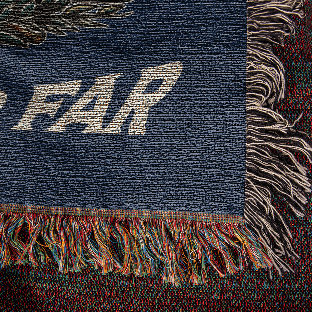 Adventure Awaits - Wander Far Woven Blanket