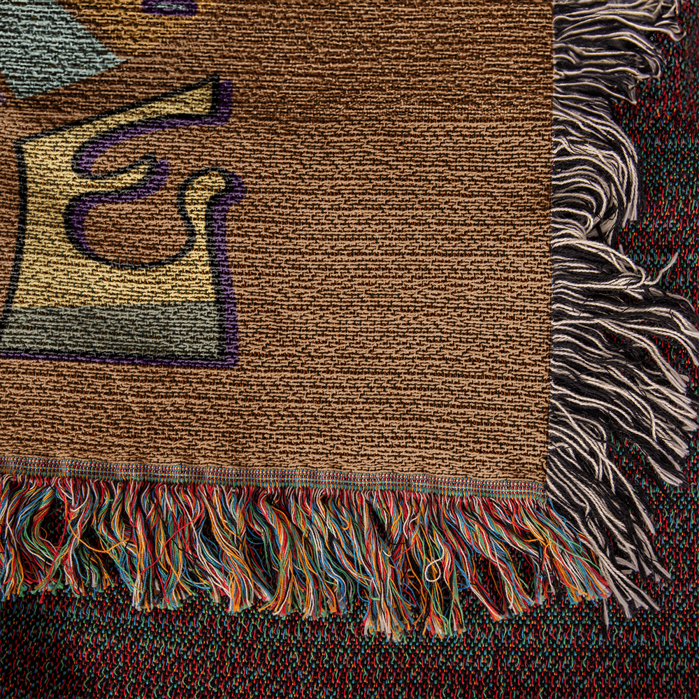 Camping Life Woven Blanket